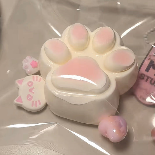 Handmade Silicone Cat's Paw Taba Squishy Toy