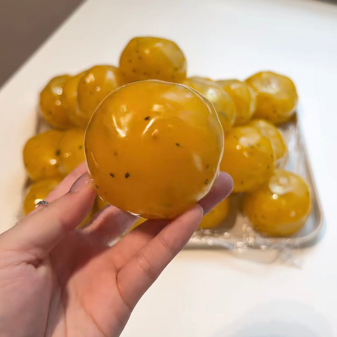 Kiwi Fruit Handmade Crisp Satisfying Sound Stress Ball