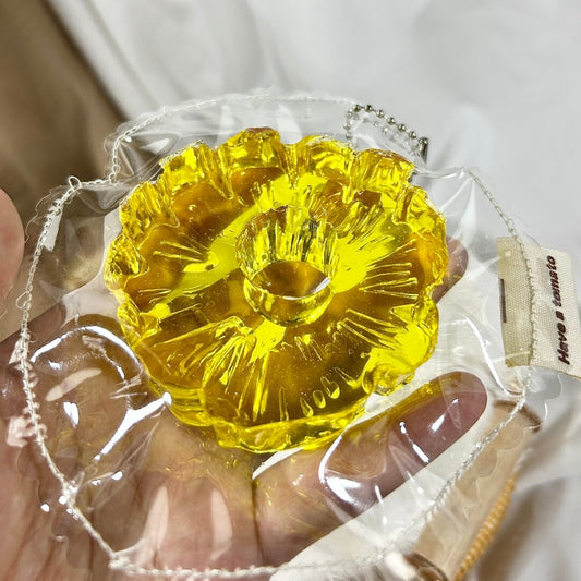 Handmade Transparent Pineapple Slices Taba Squishy Toy