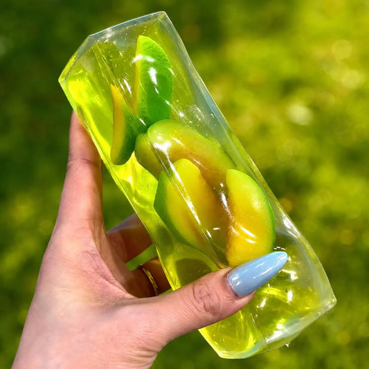 Fruit Jelly Squishy Bar – Transparent Sensory Fidget Toy