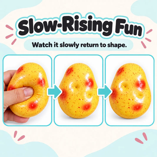 Realistic Food Squishy Toys – Vegetable Stress Relief Collection