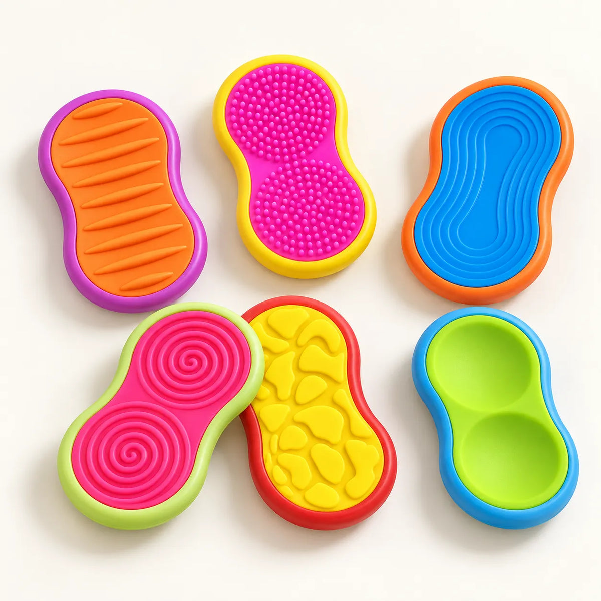 Textured Magnetic Fidget Sliders