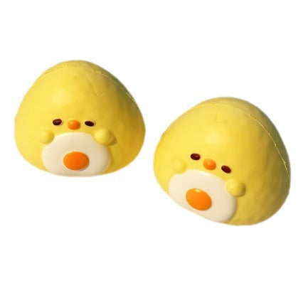 Slow Rising Squishy Chick with Egg Stress Relief Decompression Toy