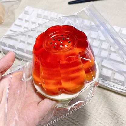 230g Transparent Watermelon Pudding Taba Squishy Toy