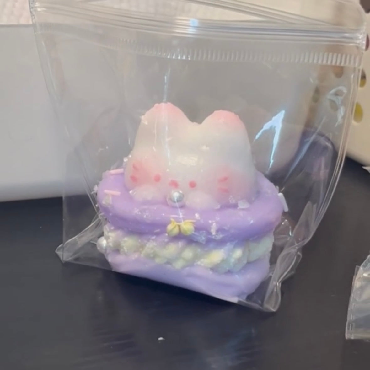 Handmade Silicone Cute Rabbit Bunny Stress Relief Squishy Toy
