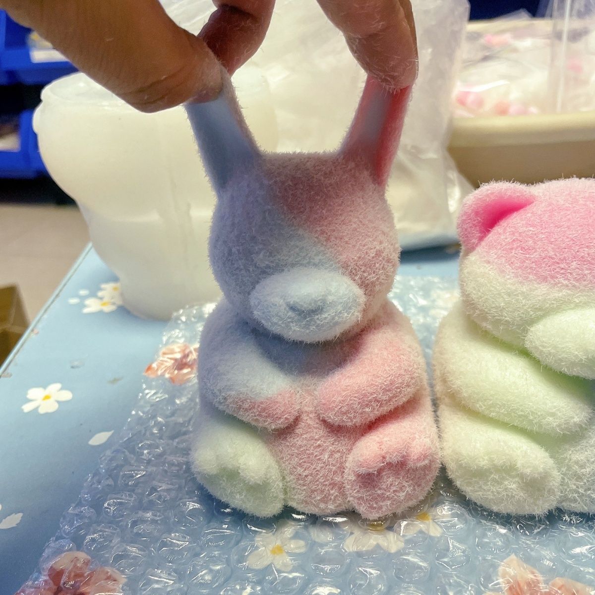 Handmade Silicone Large Bear Stress Relief Taba Squishy Toy （300g-350g）