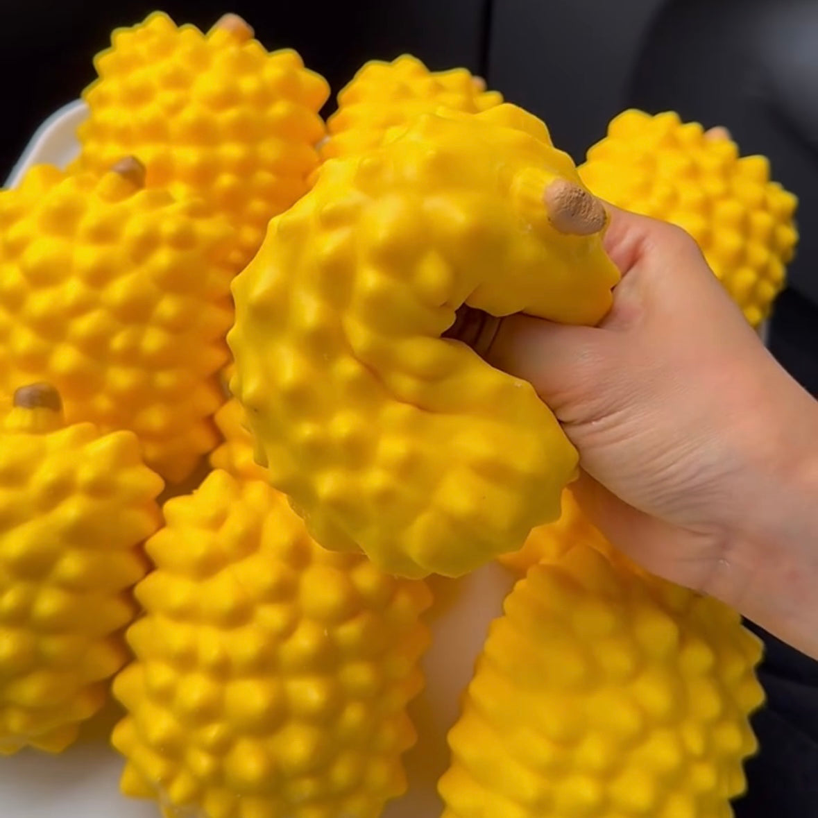Crunchy Durian Handmade Stress Balls