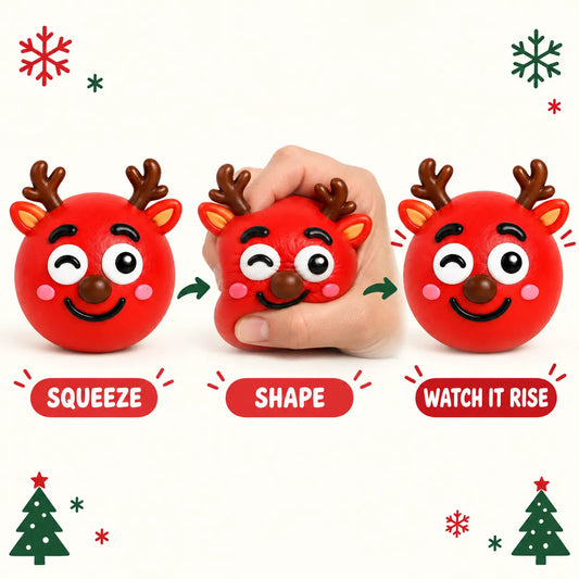 DIY Expression Squishy Ball – Slow-Rising Face-Changing Stress Toy