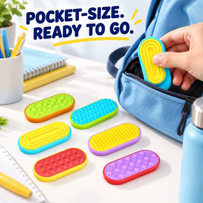 Magnetic Fidget Sliders – Textured Sensory Toy