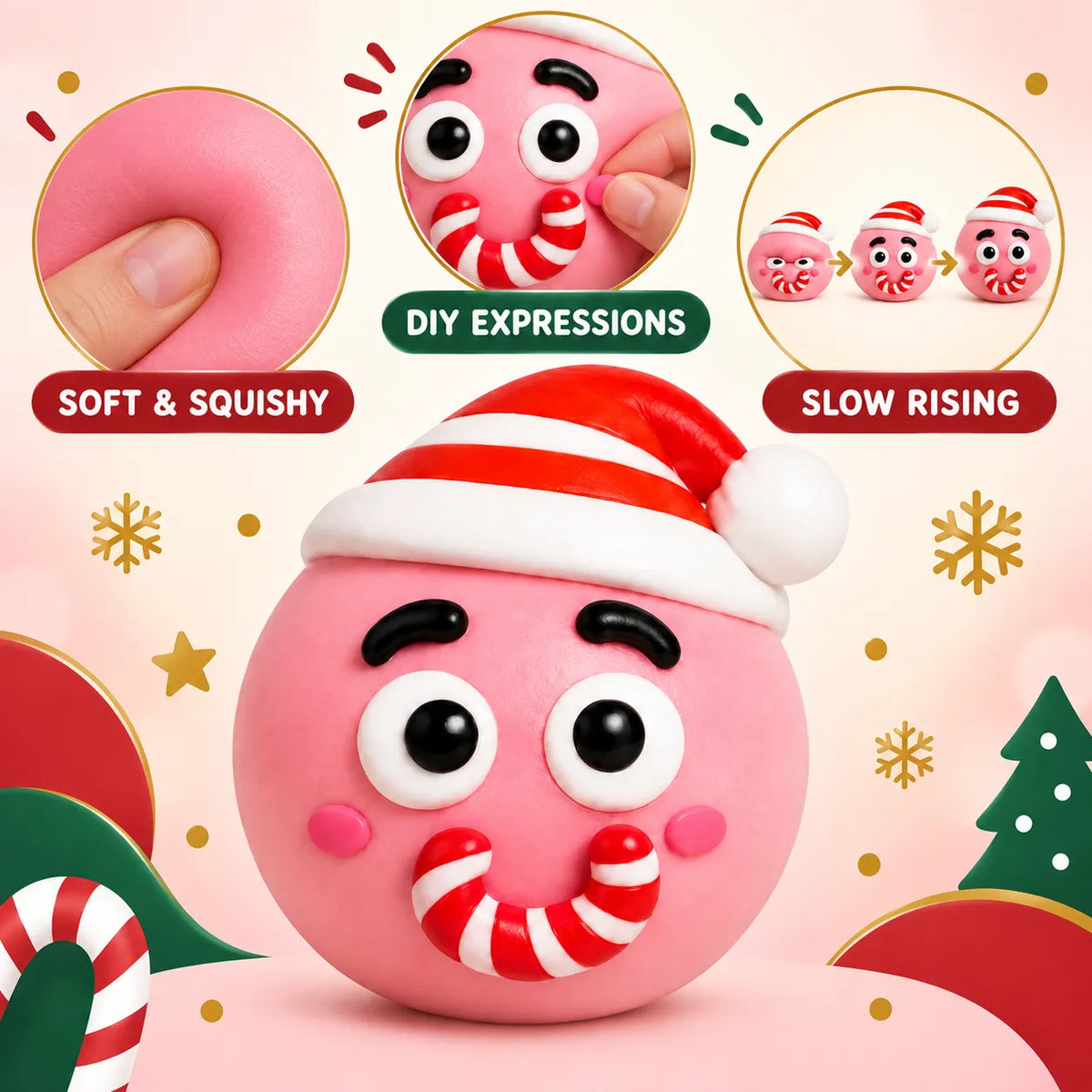 DIY Expression Squishy Ball – Slow-Rising Face-Changing Stress Toy