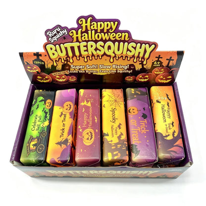 Halloween Butter Stick Squishy Toy – Soft, Non-Toxic Slow-Rebound Stress Relief Toy