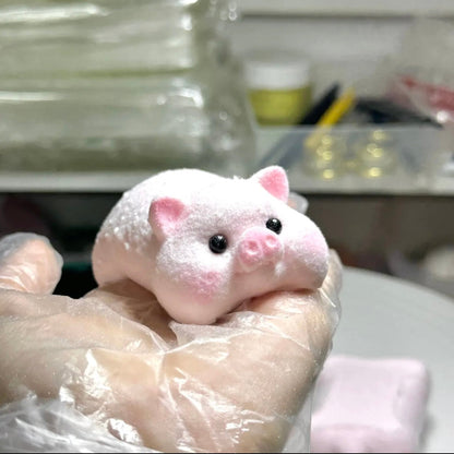 Handmade Cute Pig Stress Relief Taba Squishy Toy