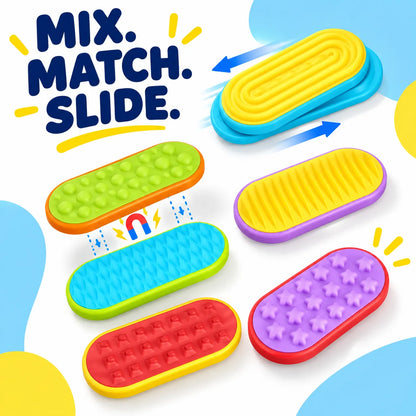 Magnetic Fidget Sliders – Textured Sensory Toy