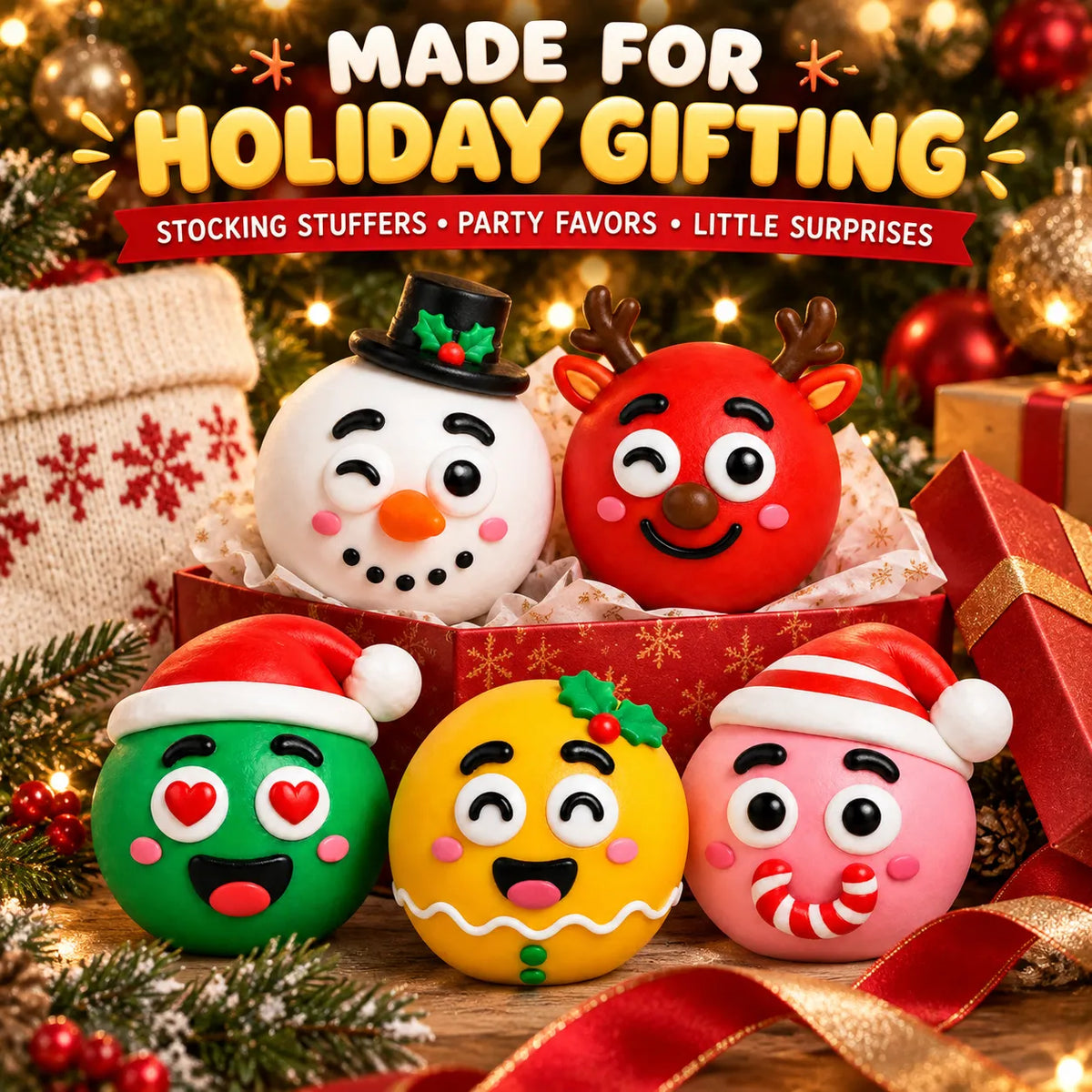 DIY Expression Squishy Ball – Slow-Rising Face-Changing Stress Toy