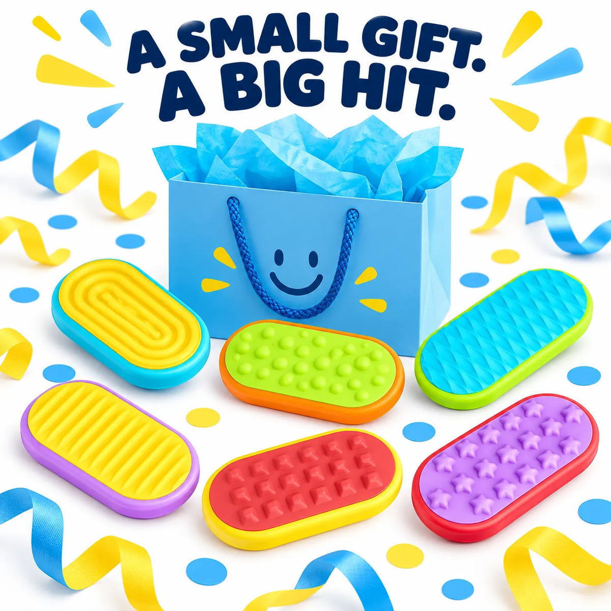 Magnetic Fidget Sliders – Textured Sensory Toy