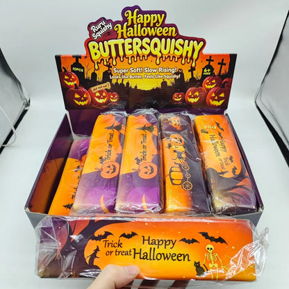 Halloween Butter Stick Squishy Toy – Soft, Non-Toxic Slow-Rebound Stress Relief Toy