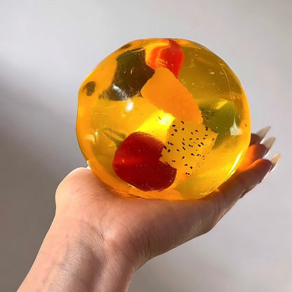 Super Large Vaseline Base Fruits Handmade Stress Balls