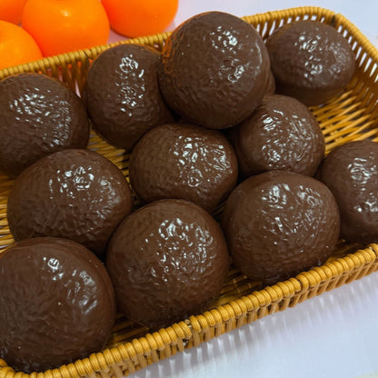 Crunchy Chocolate Pie Stress Ball Squishy Bead & Clay Base Stress Relief Decompression Toy