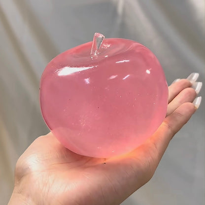 Apple Shape Vaseline Base Handmade Stress Balls