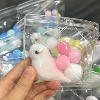 6 Colors Handmade Parrots Taba Squishy Toy