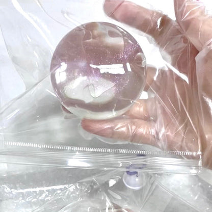 Handmade Transparent Stress Ball Taba Squishy Toy with Freebie