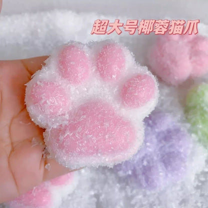 Handmade Silicone Cat's Paw Stress Relief Taba Squishy Toy