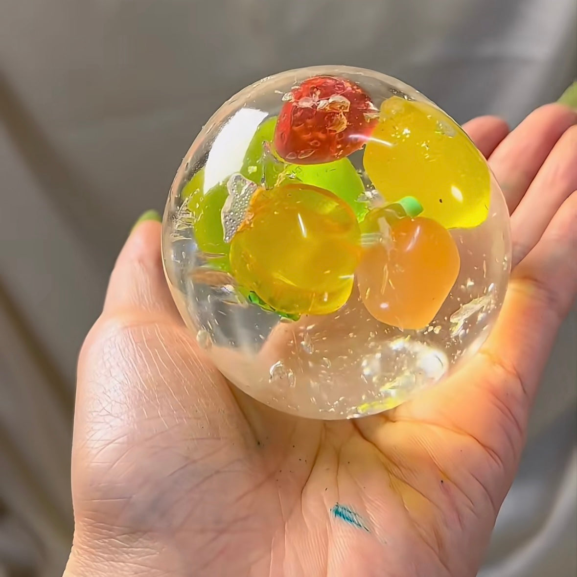 Vaseline Base Fruits Handmade Stress Balls