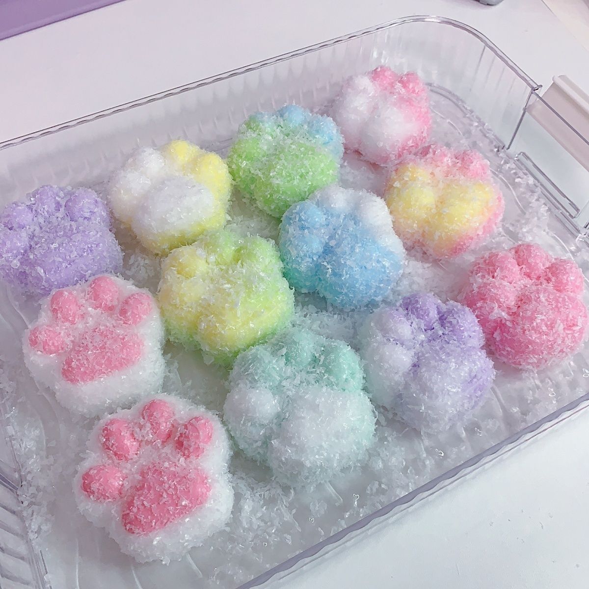 Handmade Silicone Cat's Paw Stress Relief Taba Squishy Toy