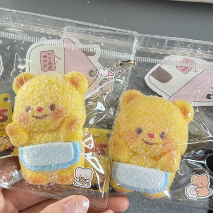 Handmade Silicone Butter Bear Taba Squishy Toy