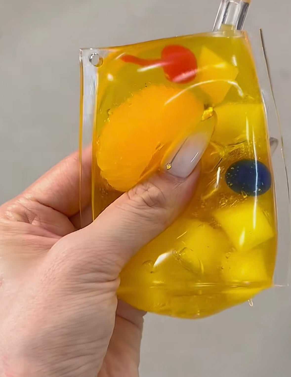 Vaseline Base Fruits Drink Handmade Stress Balls