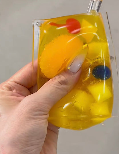 Vaseline Base Fruits Drink Handmade Stress Balls