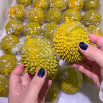 Crunchy Durian Fruit Bead & Clay Base Stress Ball Squishy Stress Relief Decompression Toy