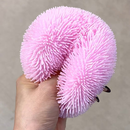 Crisp Satisfying Sound Fluffy Ball Handmade Stress Ball