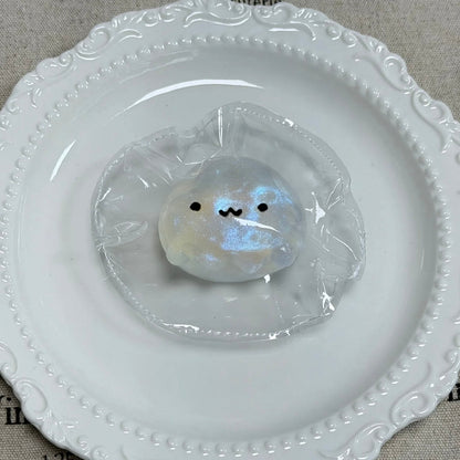 Handmade Transparent Mini Octopus Jellyfish Taba Squishy Toy