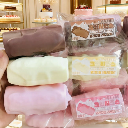 Slow Rising Squishy Roulade Stress Relief Decompression Toy