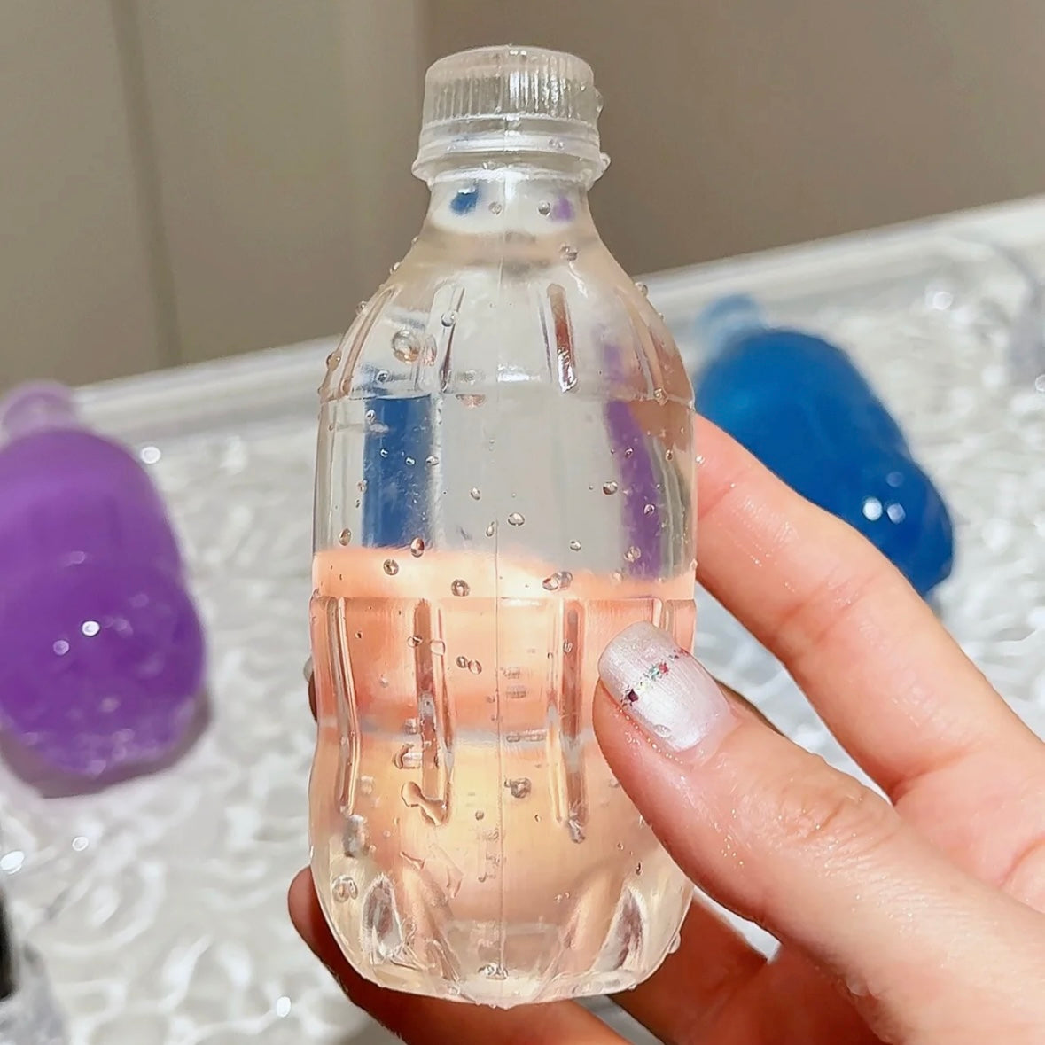 Handmade Strawberry / Blueberry Sparkling Water Stress Ball