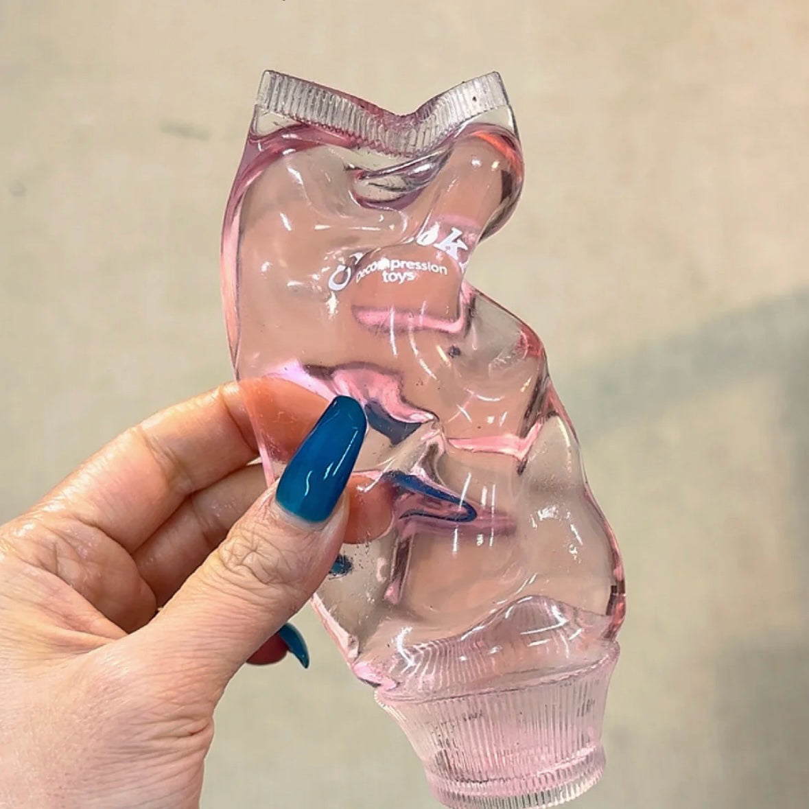 Toothpaste Shape Vaseline Base Handmade Stress Balls