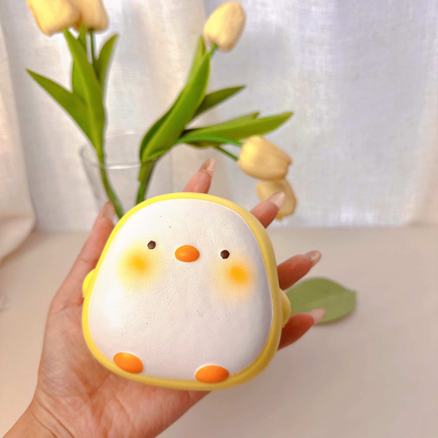 Slow Rising Squishy Chick Chicken Stress Relief Decompression Toy
