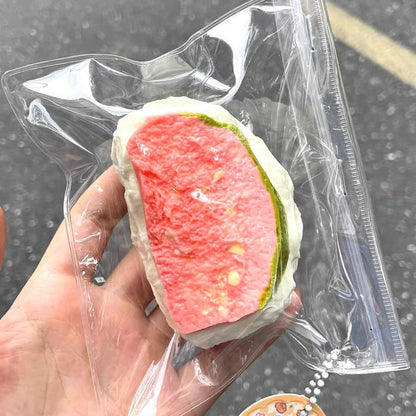145g Handmade Silicone Creamy Guava Taba Squishy Toy