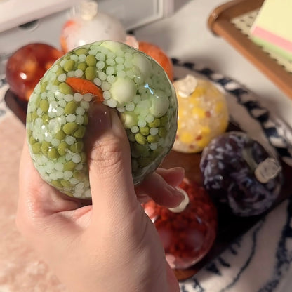 Rice Ball Collection Stress Ball Squishy Stress Relief Decompression Toy - Zip-tie Closure
