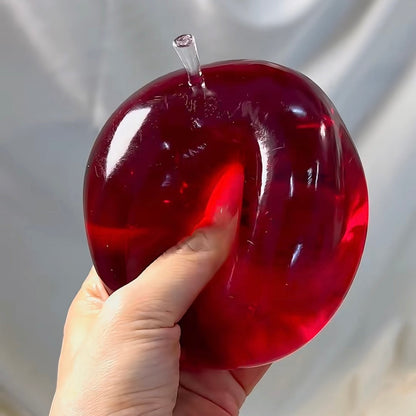 Apple Shape Vaseline Base Handmade Stress Balls
