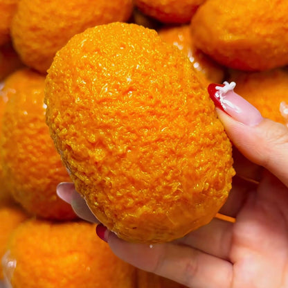 Crunchy Fried Cheese Stick Stress Ball Squishy Bead & Clay Base Stress Relief Decompression Toy