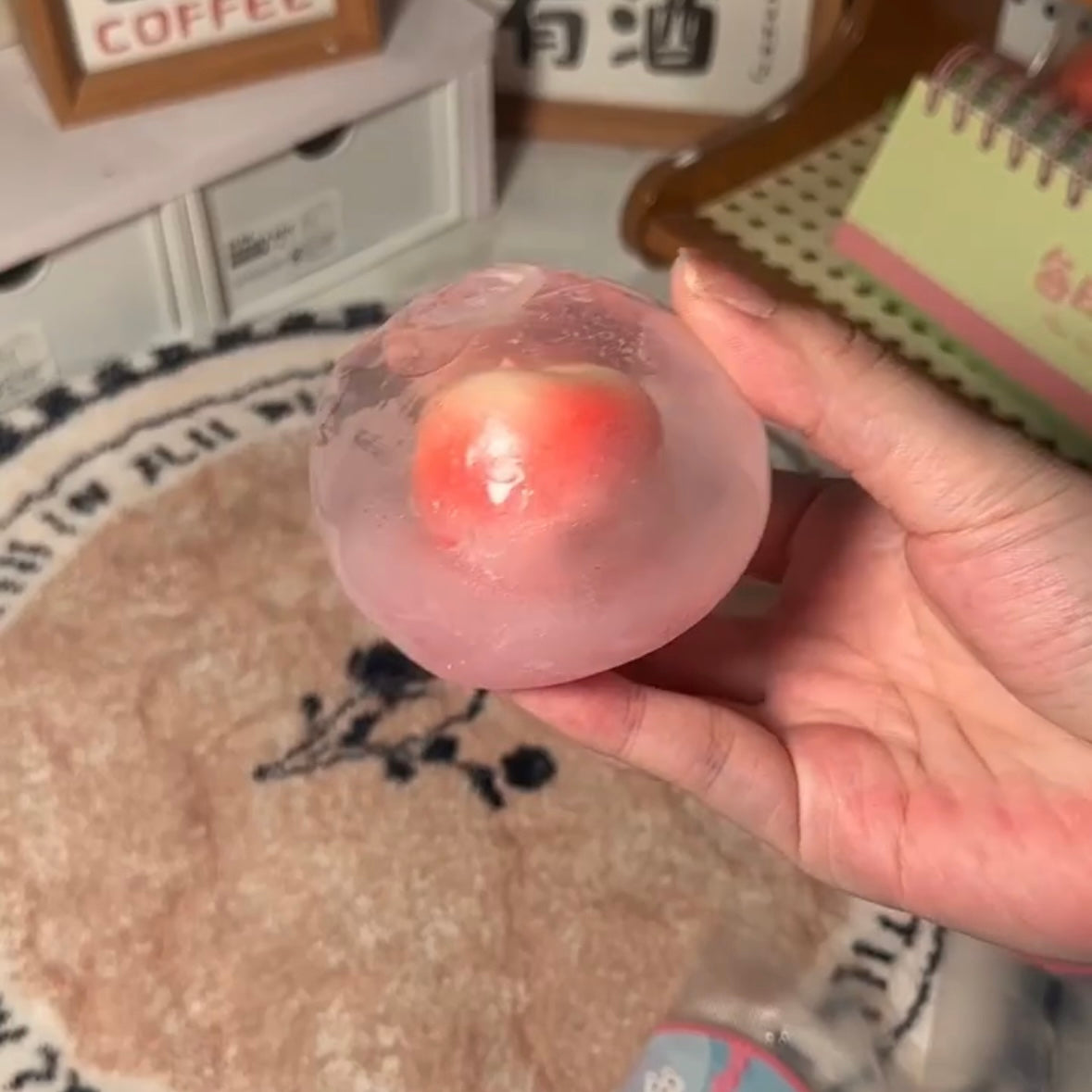 Crisp Satisfying Sound Apple / Cherry / Peach / Grape / Mango Stress Ball