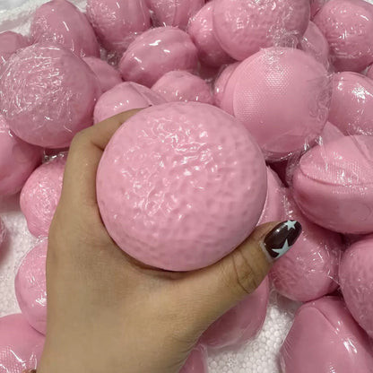 Crunchy Bead & Clay Base Stress Ball Squishy Stress Relief Decompression Toy