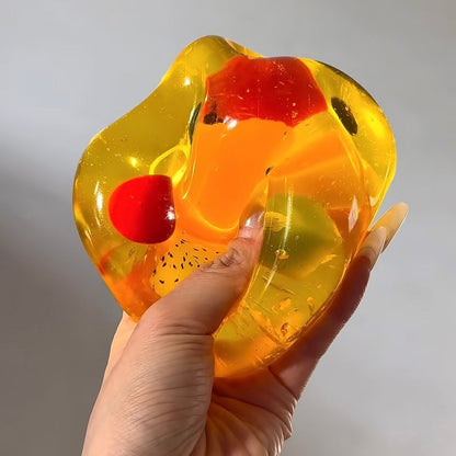 Super Large Vaseline Base Fruits Handmade Stress Balls