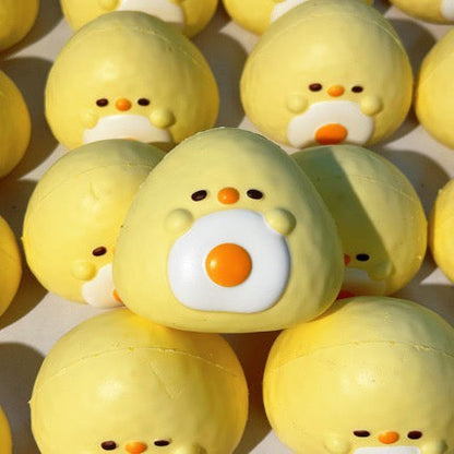 Slow Rising Squishy Chick with Egg Stress Relief Decompression Toy