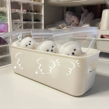 Tiny Puppy Stress Relief Taba Squishy Toy with Flocking