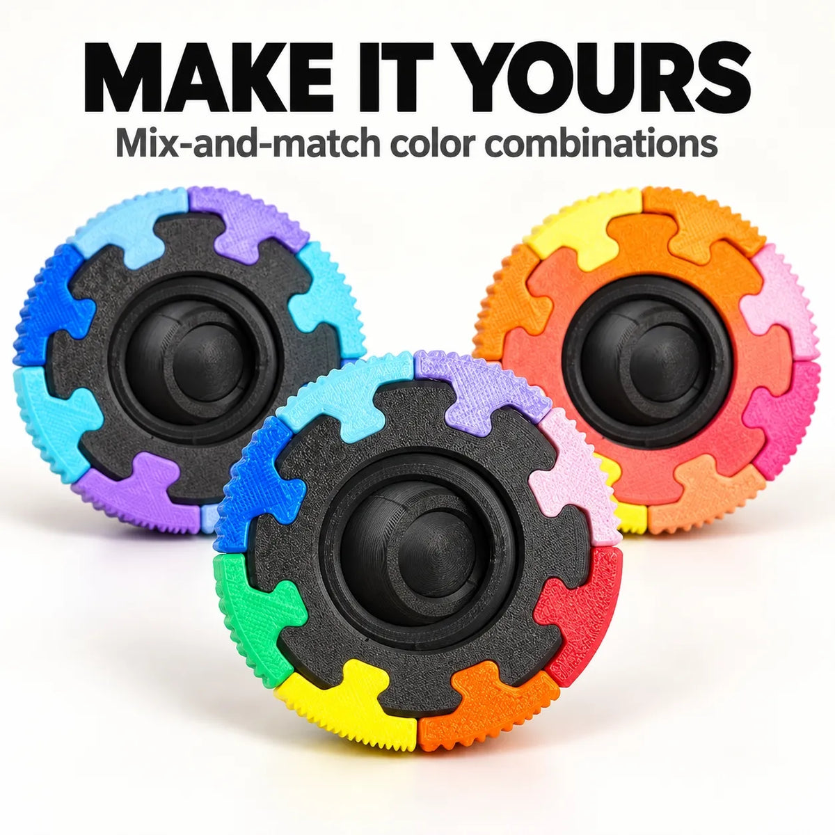 3D Printed Planetary Gear Fidget Spinner