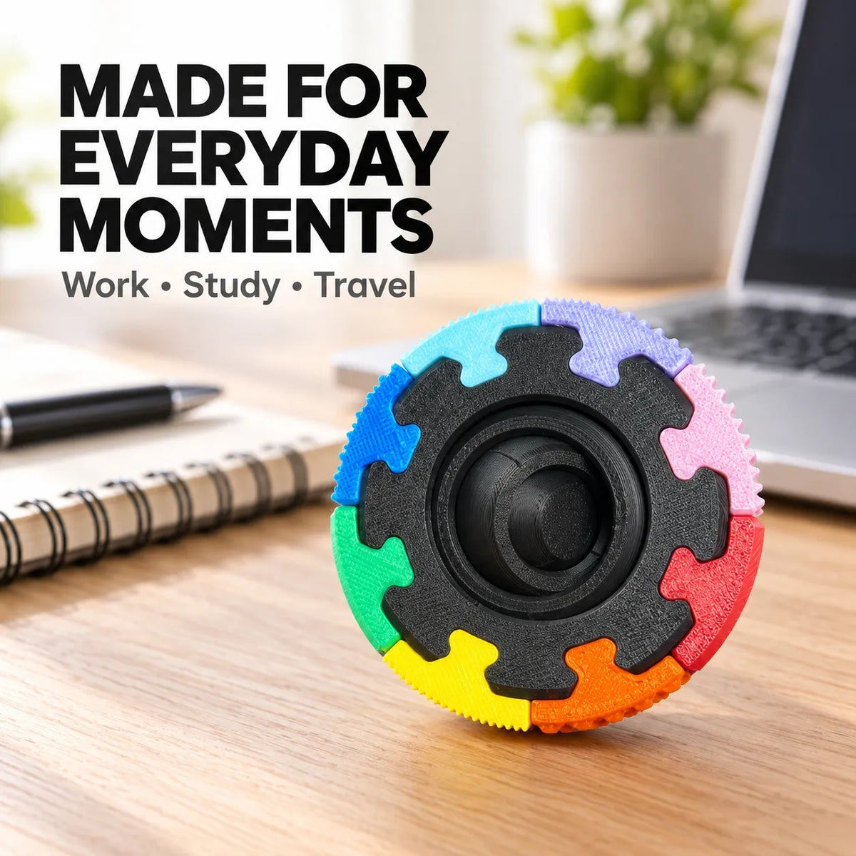 3D Printed Planetary Gear Fidget Spinner