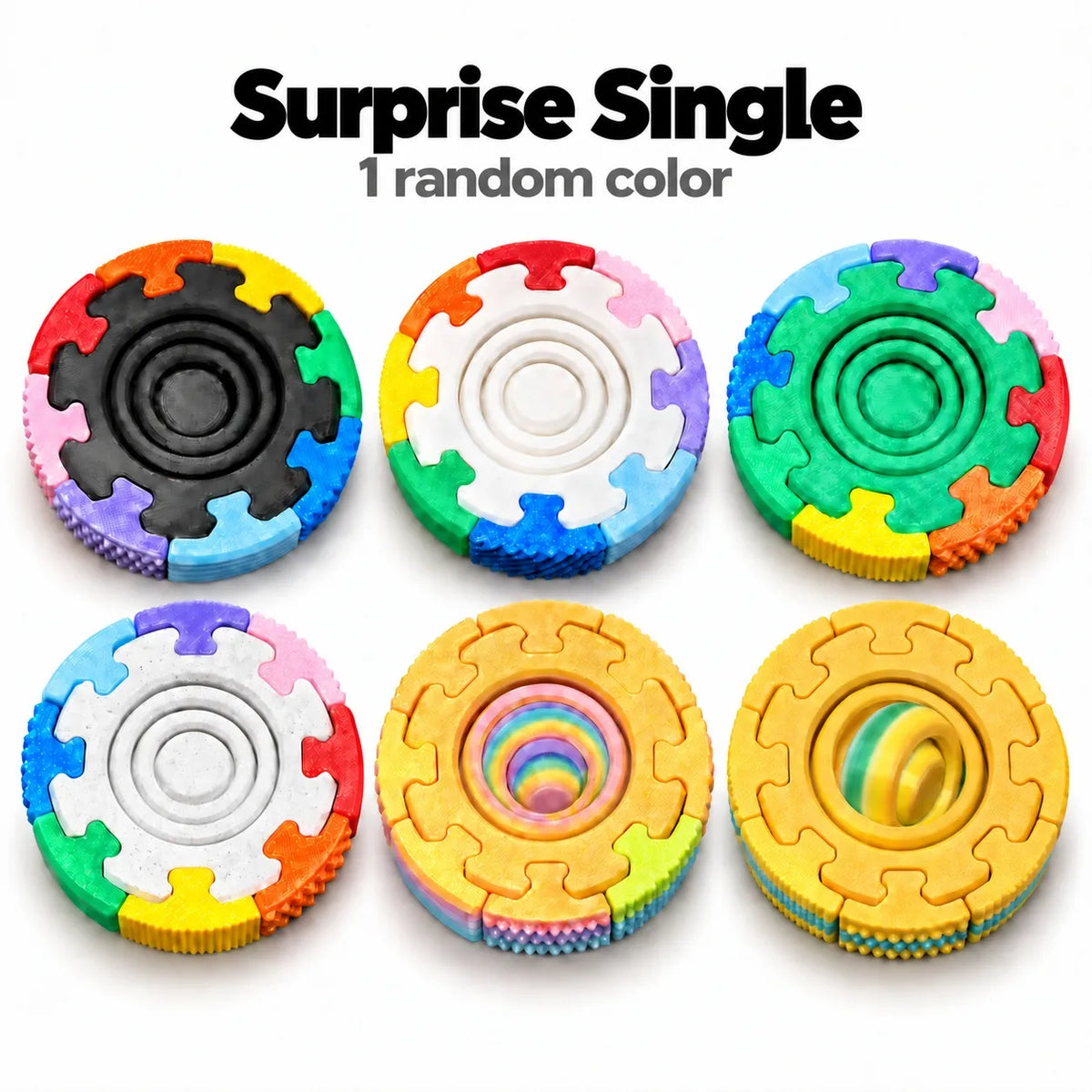 3D Printed Planetary Gear Fidget Spinner